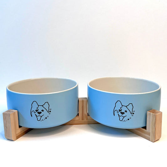 JD Bowl in Blue - Printed Logo