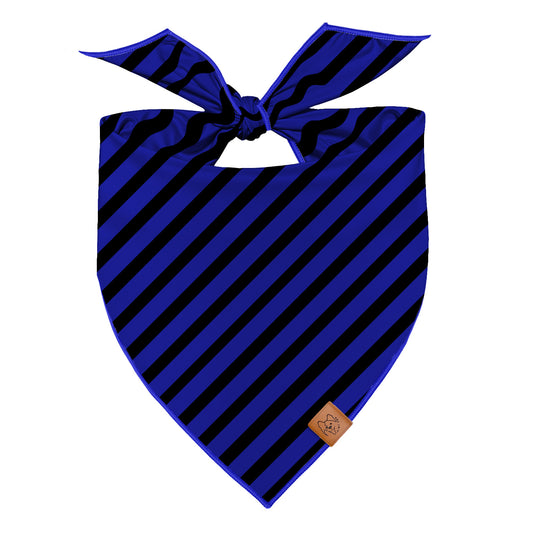 Neon Blue Stripes